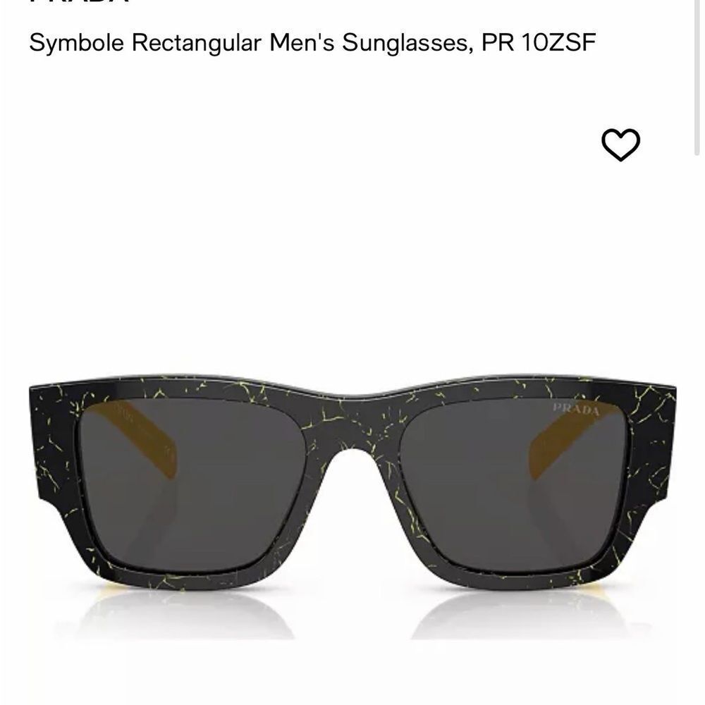 Prada Bold Yellow and Black Eyewear